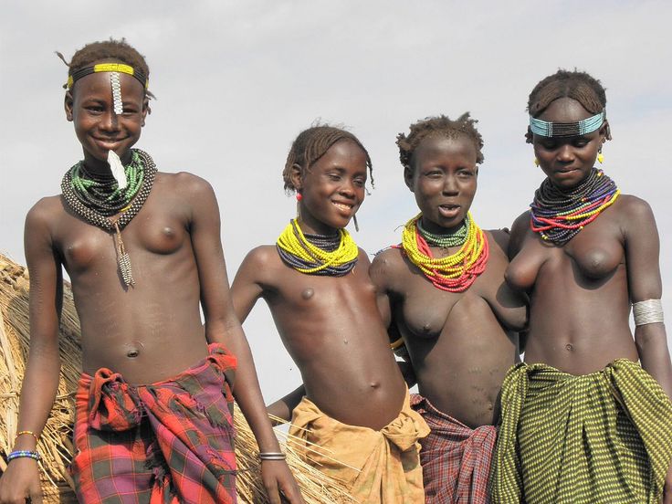 woman Nude african tribe