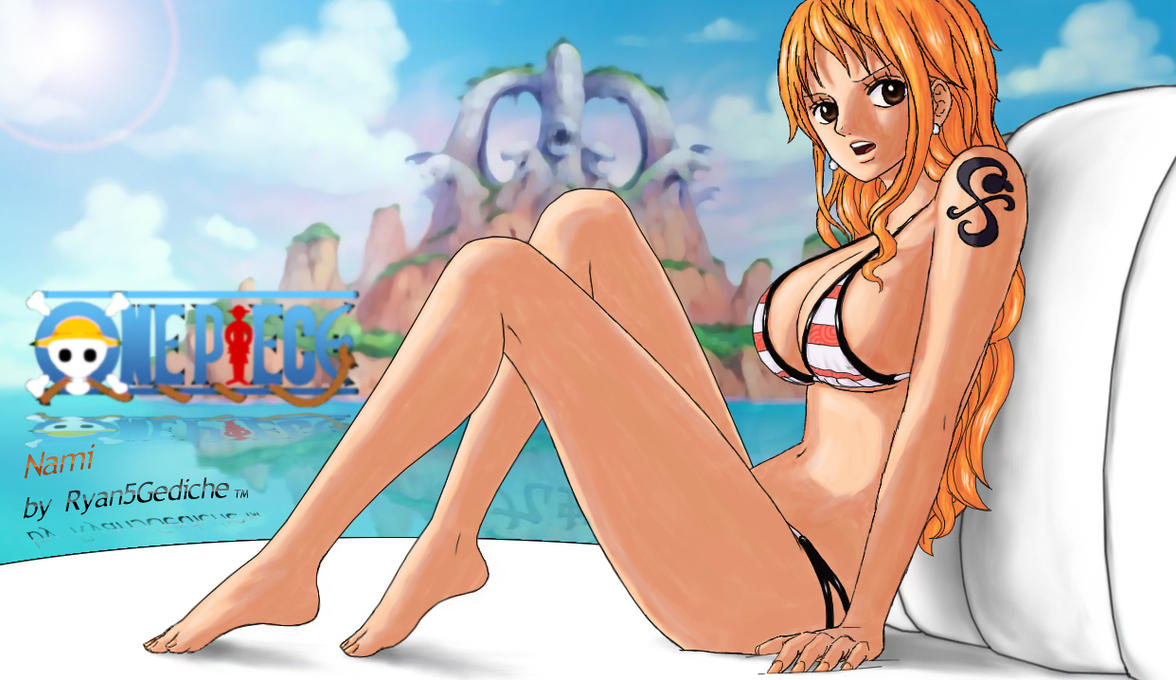 One piece naked girls