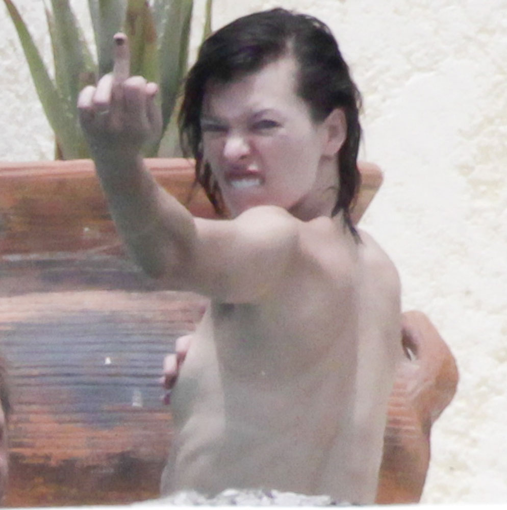 Leaked milla jovovich 8 sultry