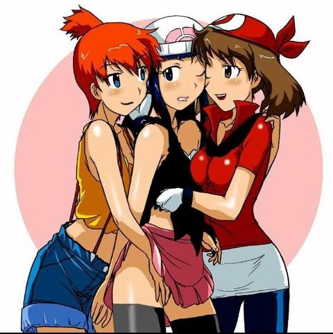 misty Pokemon dawn girls may