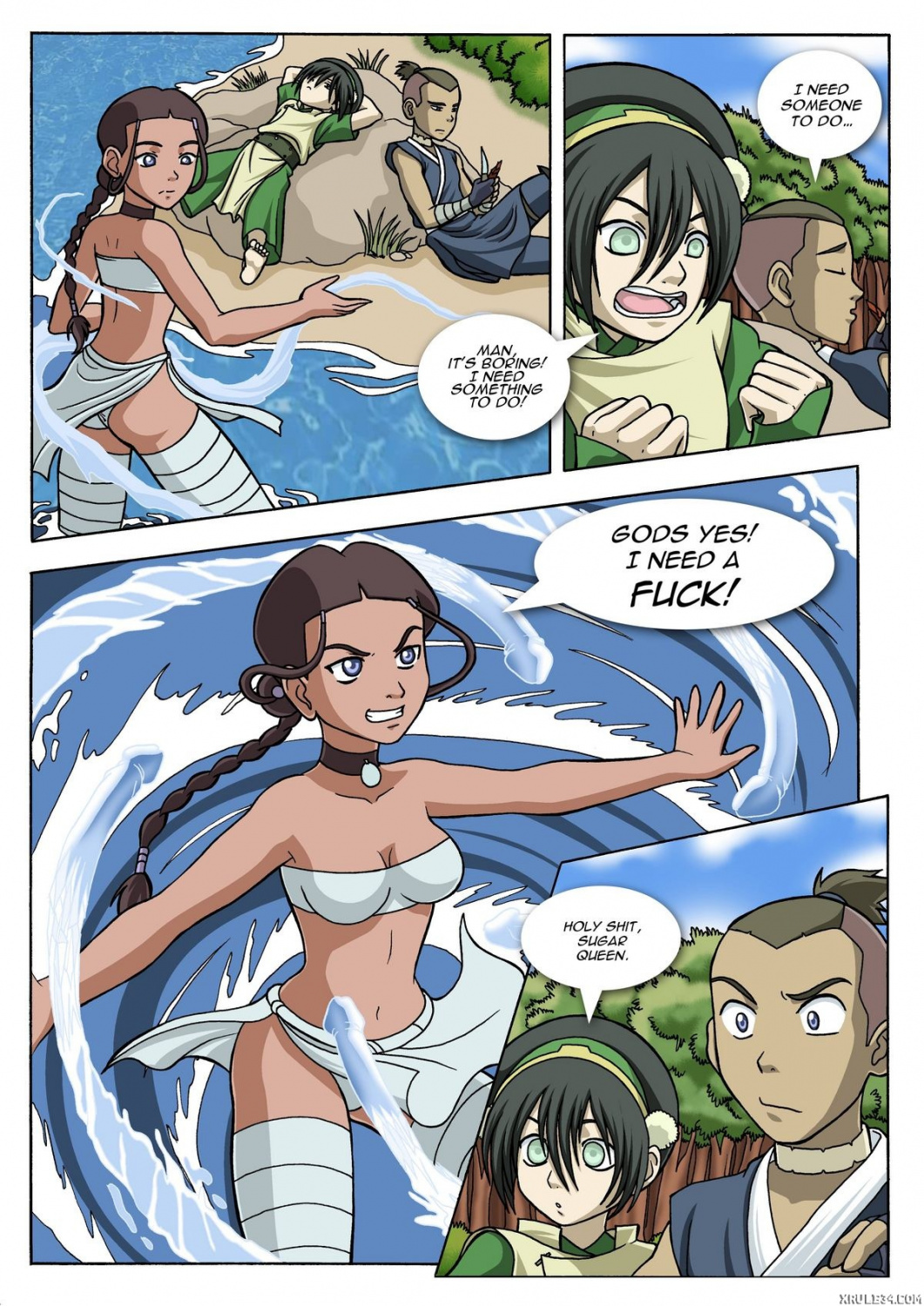 Avatar porno comics