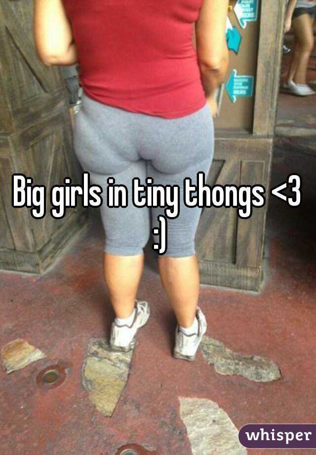 girls thongs Fat in
