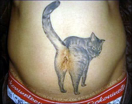Homer simpson tattoo pussy