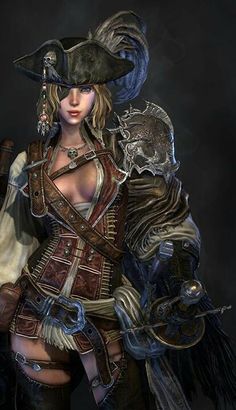 woman Fantasy pirate