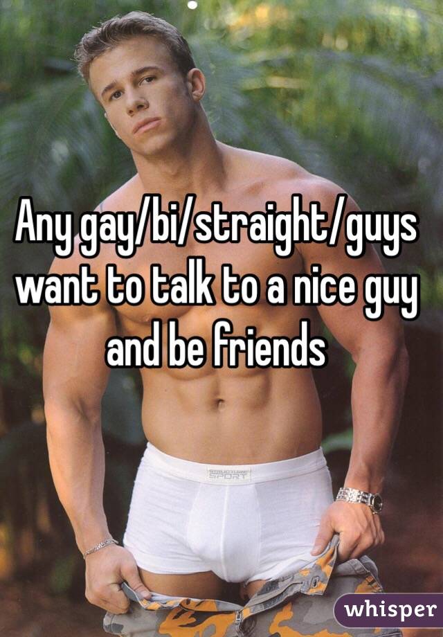 Straight guys gay