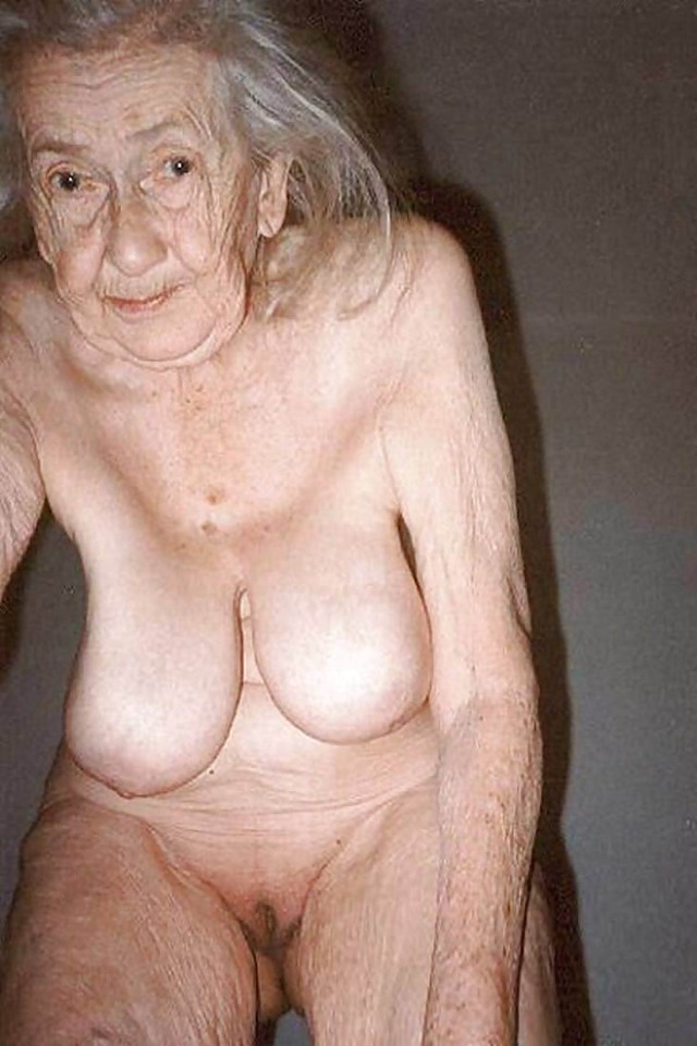 Naked old woman nude