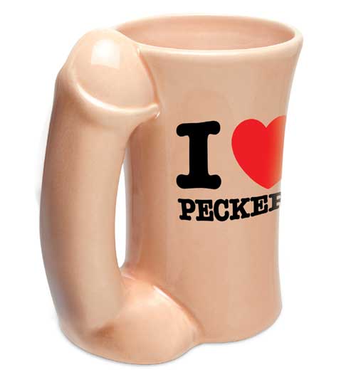 cup with inside penis Coffee