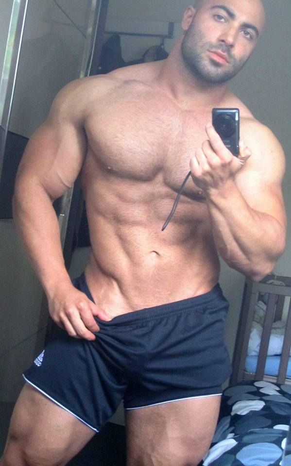 Sexy muscle boy chest