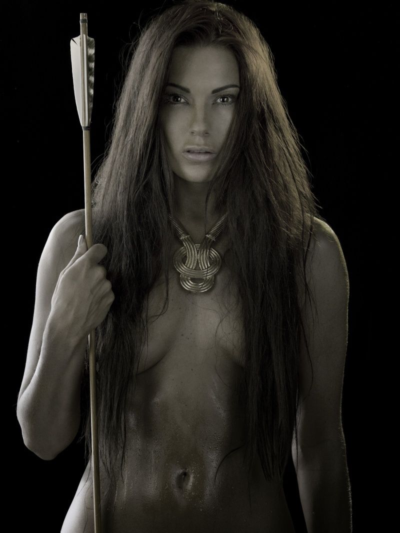 Beautiful native american indian nude