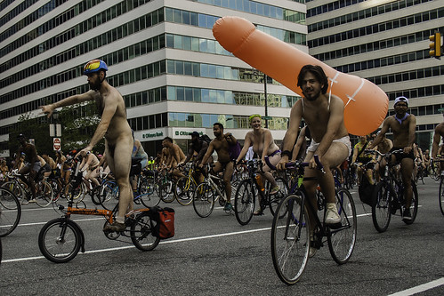 Philadelphia naked bike ride