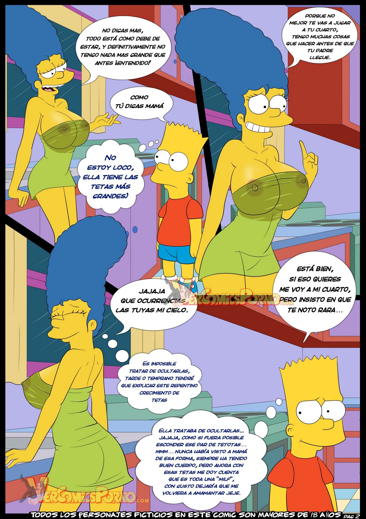 Marge simpson porn comics