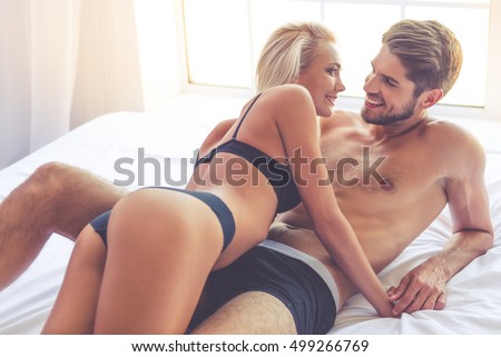 Beautiful couple having sex