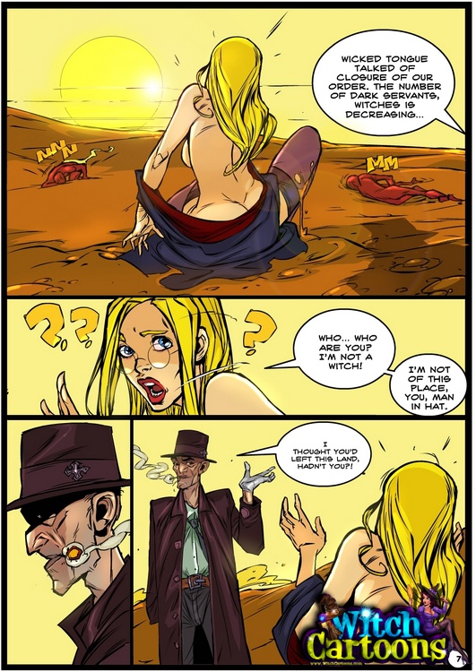 Sexy witch cartoon porn comics