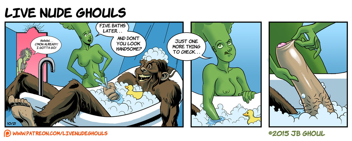 Bigfoot porn comics