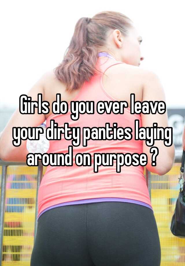 Girls sniffing dirty panties