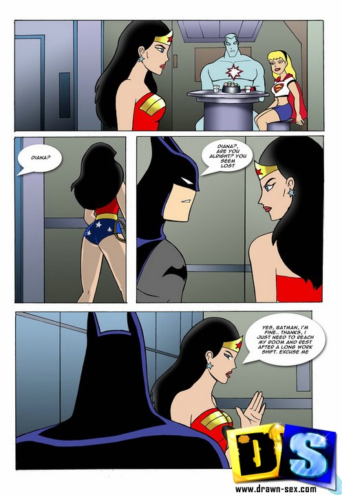 Batman and wonder woman porn comic