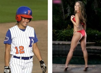 Hot college softball players