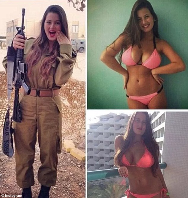 Beautiful israeli army girls