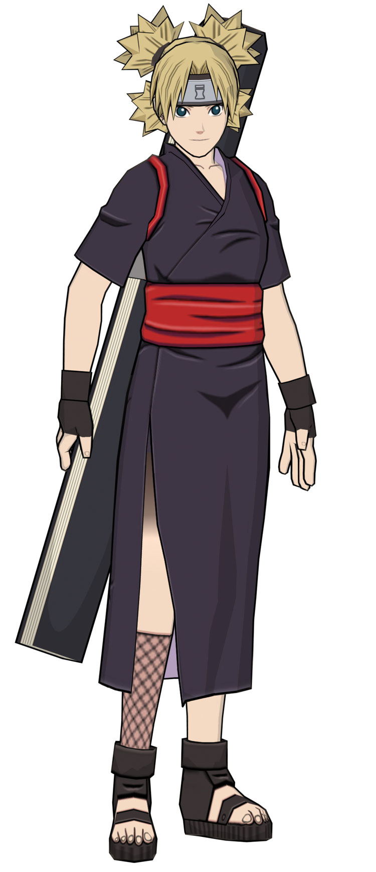 Naruto shippuden temari character