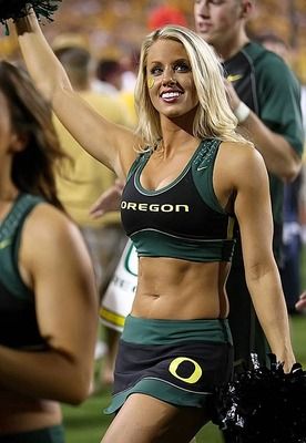 Oregon ducks cheerleader porn