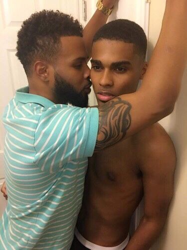 Beautiful gay black men