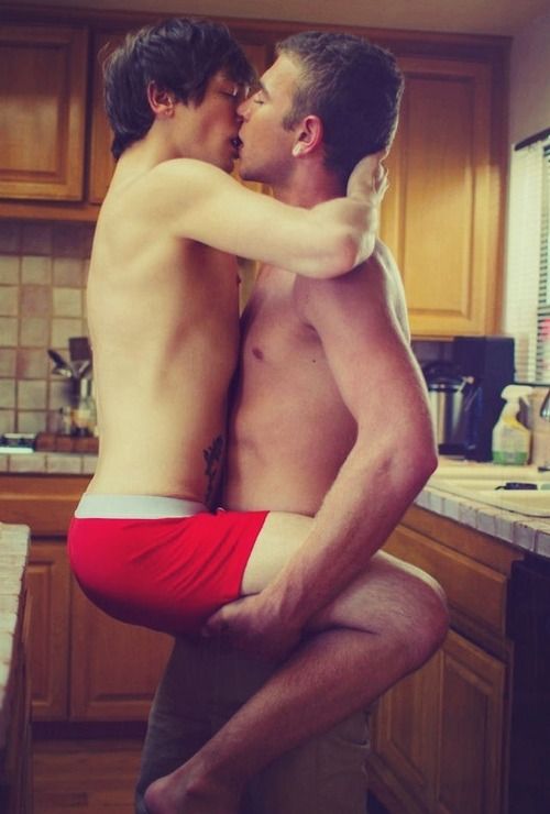 Nude gay couple naked