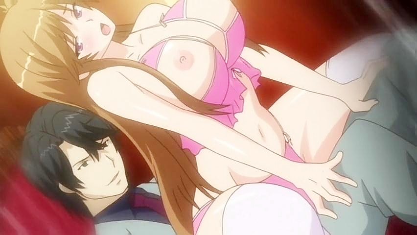girls tits Anime with huge