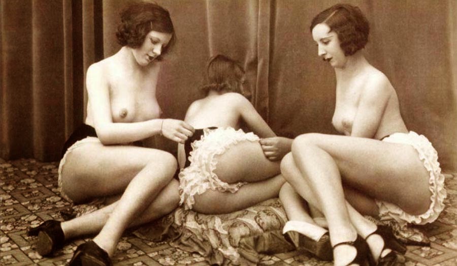Vintage nudes amateur bondage