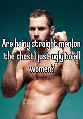 Hairy straight men