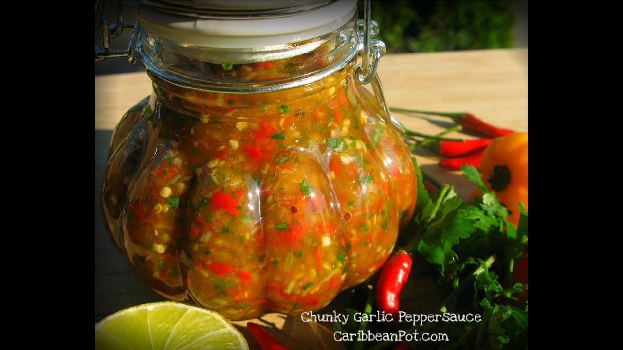 Hot pepper sauce recipe