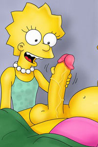 Lisa simpson cartoon porn tram