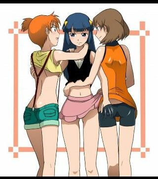 Pokemon girls misty may dawn hentai