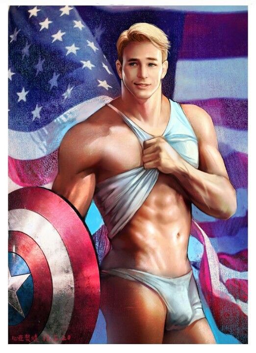 Captain america gay porn