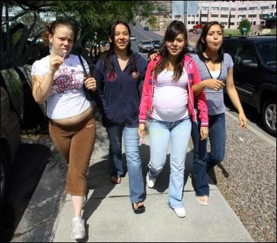 Pregnant teen group