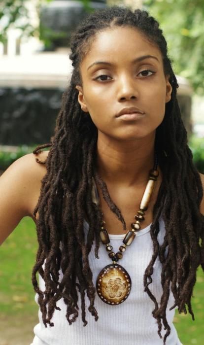 Sexy naked black girls with dreads