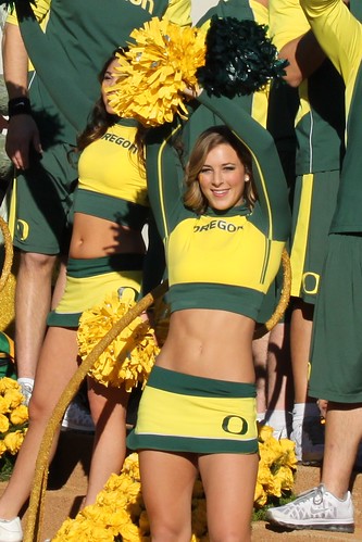Oregon ducks cheerleader porn