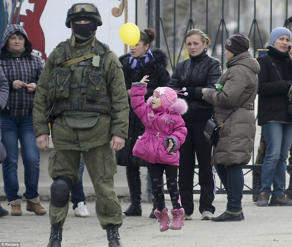 Crimea ukraine russian woman