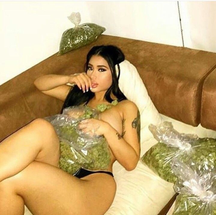 Weed marijuana sexy pussy