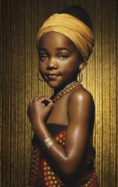 young girls Teen african
