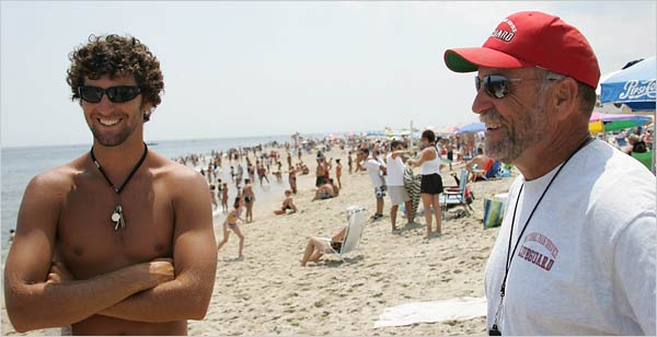 Nude beach lifeguards naked