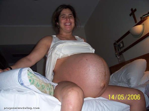 Biggest pregnant belly
