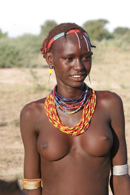 Girl naked african women