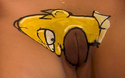 pussy tattoo Homer simpson