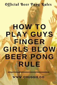 College rules beer pong girls