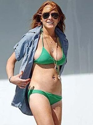 Lindsay lohan bikini