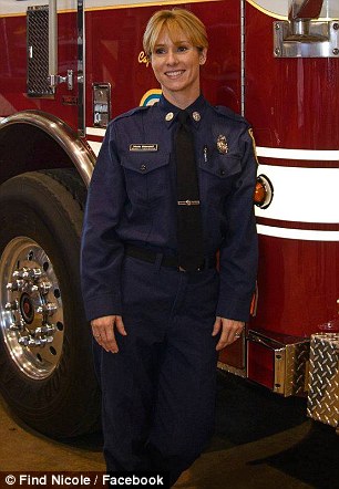 Nude women female firefighter