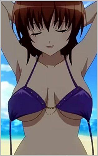 Sexy anime girl comic nude beach