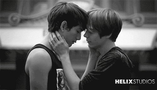 twink boys kissing Gay
